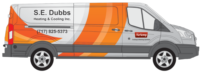 S.E. Dubbs Heating & Cooling Logo